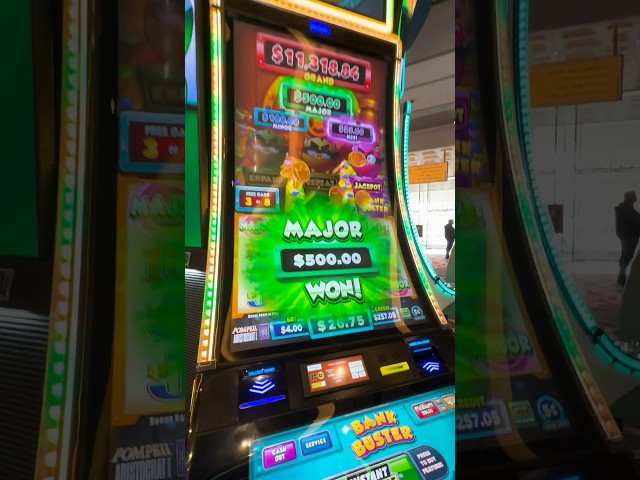 I WON THE MAJOR JACKPOT! #casino #slots #lasvegas