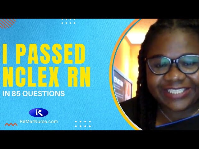 I Passed NCLEX RN in 85 Questions | International Nurse