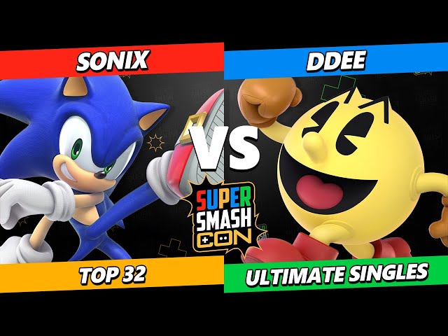 SSC 2023 - Sonix (Sonic) Vs. DDee (Steve) Smash Ultimate - SSBU