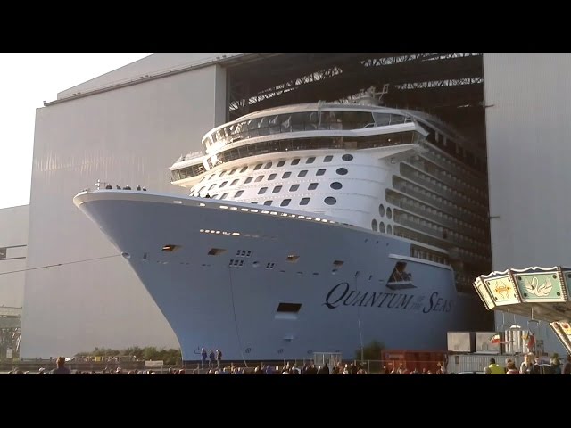 Replay: Float Out of the Quantum of the Seas live at Meyer Werft