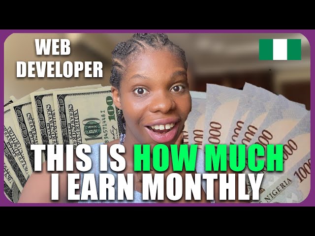 How much i earn as a web developer| do this to earn more in web development.| Nigeria