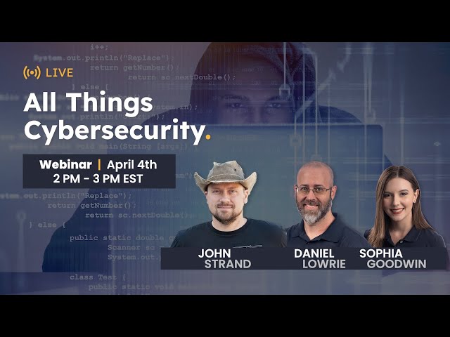 All Things Cybersecurity with John Strand
