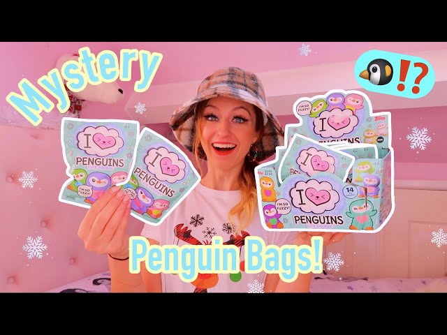 OPENING 10 MYSTERY I ♡ PENGUIN BLIND BAGS!!🐧❄️✨ *RARE GOLD & SILVER HUNT!🤫🤞🏻* | Vlogmas Day 3