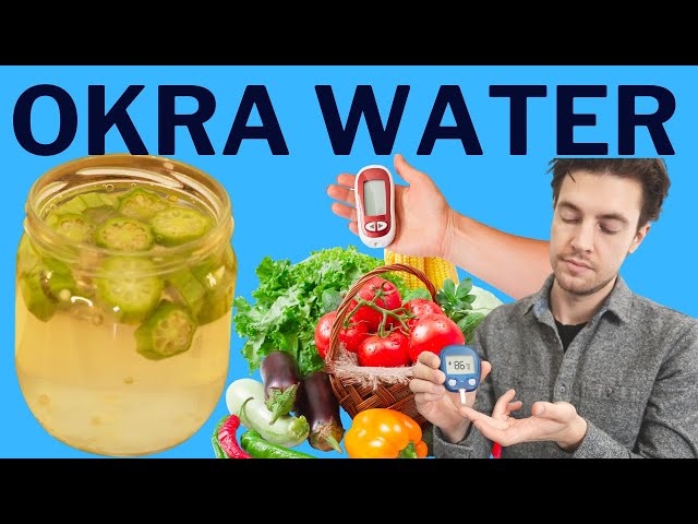 Say goodbye to your blood sugar with delicious ( okra water )