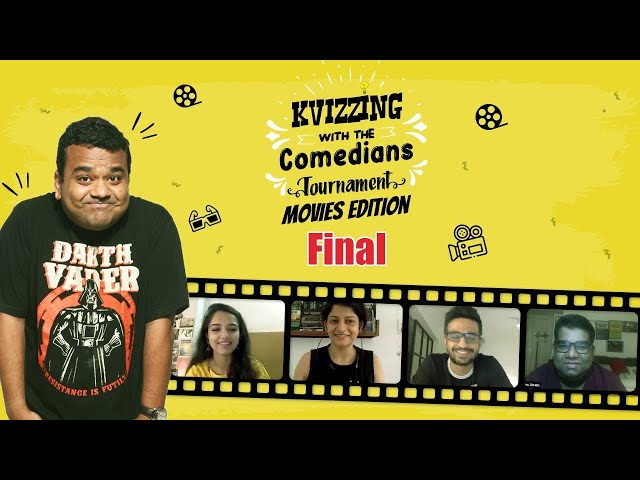 KVizzing With The Comedians Movies Edition || Final feat. Ahsaas, Rohan, Shantanu and Smrutika