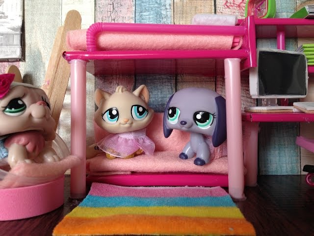 How to make LPS accessories: bunk bed