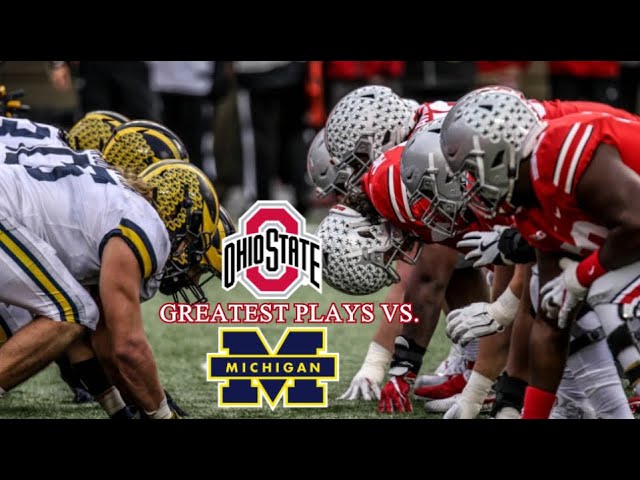Ohio State Football -  Greatest Plays vs. Michigan (1954-2019)