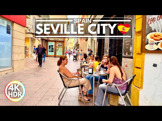 🇪🇸 Seville, One of the Best Cities in Spain - 4K HDR Full Tour in Summer