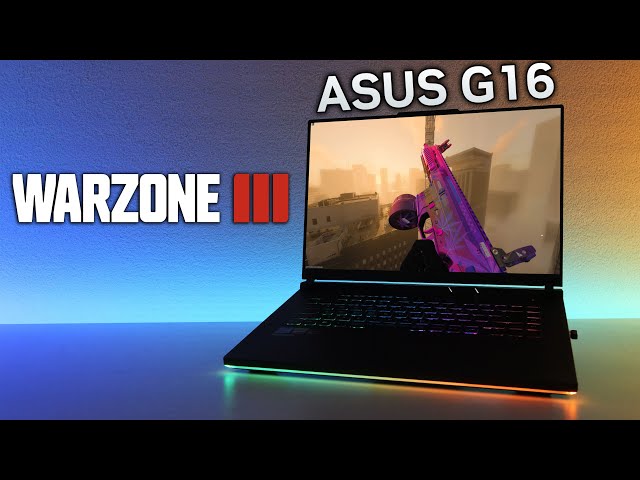 RTX 4060 Laptop | Warzone 3.0 | Asus Strix G16