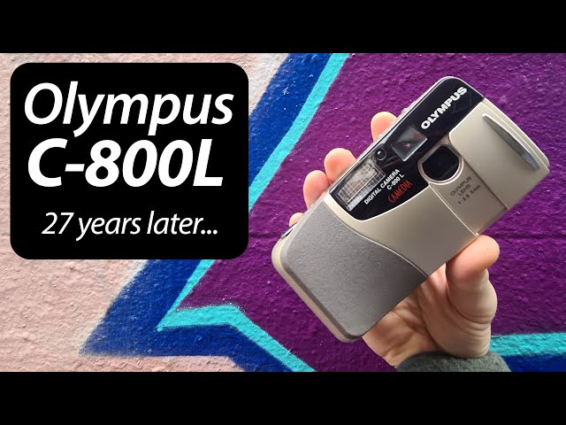 Olympus CAMEDIA C-800L: 27 YEARS later! RETRO review