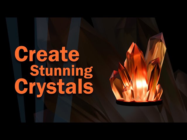 Make Stunning Crystals in Blender : Easy follow along Tutorial