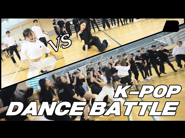 [K-POP DANCE BATTLE] 'AB vs A2be' 춤으로 한번 붙어보자!! | HERE?