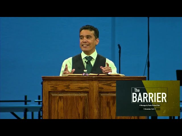 The Barrier : Pastor Richard  Rubi