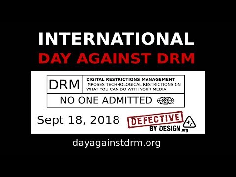 Take a stand against DRM!!!