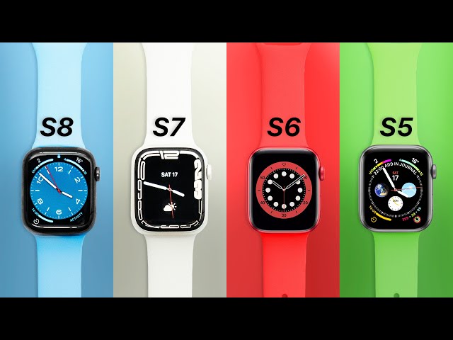 Apple Watch Series 8 vs Series 7/6/5/4 - Should You Upgrade?