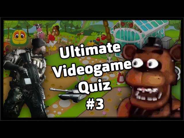 ULTIMATE VIDEOGAME QUIZ #3 (Soundtracks, Companies, Weapons and more...)