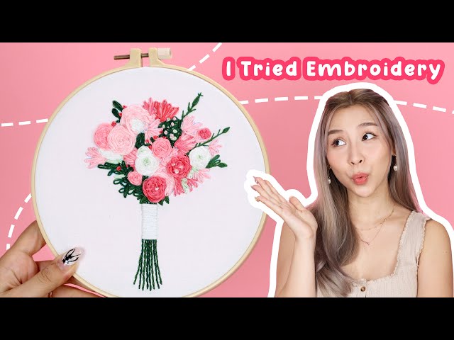 Embroidery For Beginners | TINA TRIES IT