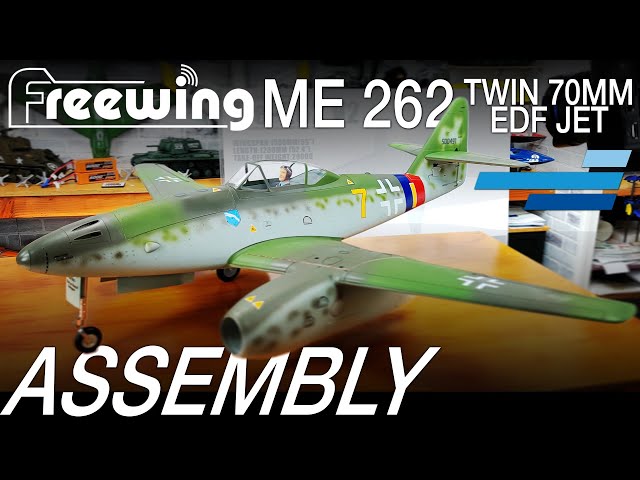 Assembling the Freewing Me 262 Twin 70mm EDF Jet - Motion RC