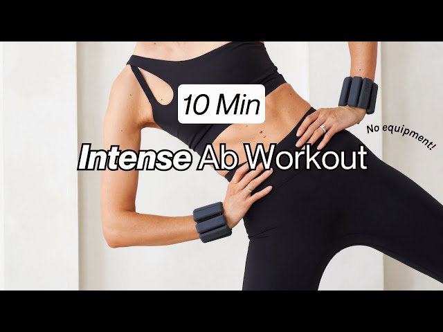 10 Min Express Intense Ab Workout! | Soul Sync Body | Sanne Vloet