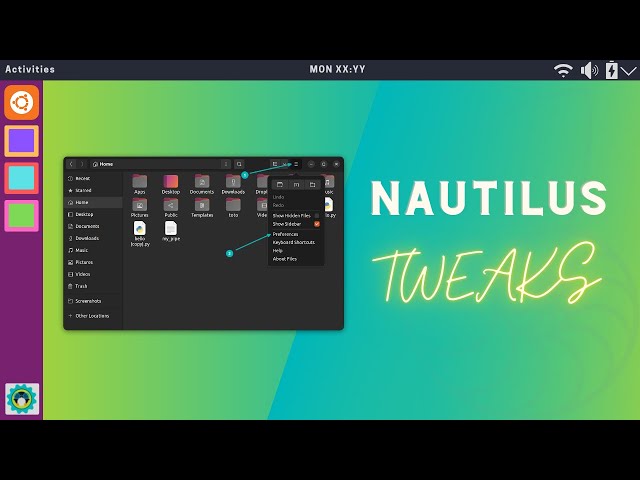 13 Quick Tips to Make Linux File Manager Nautilus Even Better