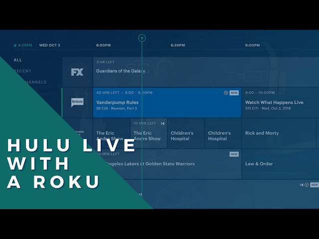 How to Stream Hulu With Live TV Using a Roku Device