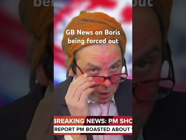 GB News on Boris being forced to quit