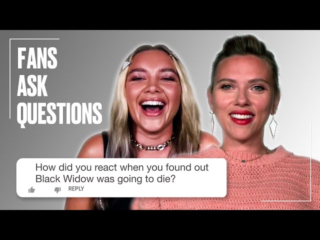 Scarlett Johansson Cried When She Found Out Black Widow Died | FAQs | @LADbible