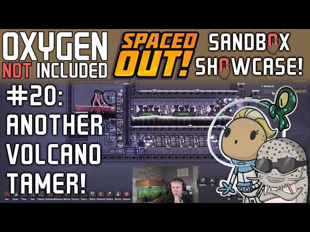 Volcano Power Plant! Sandbox Showcase #20 (ONI: Spaced Out!)