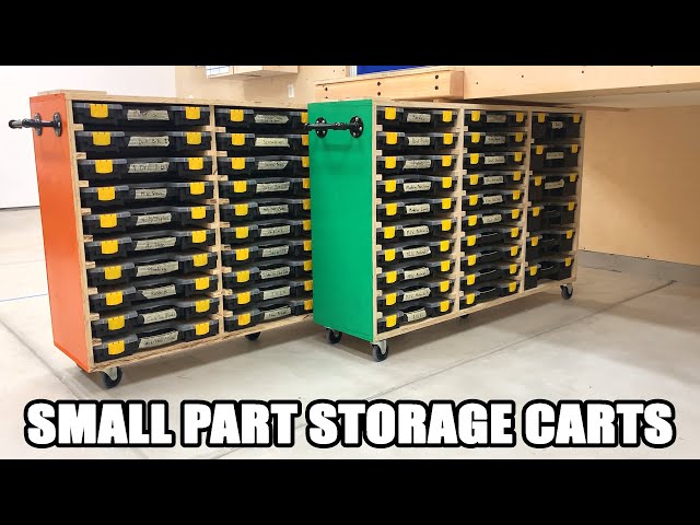 The Ultimate Small Part Storage Carts