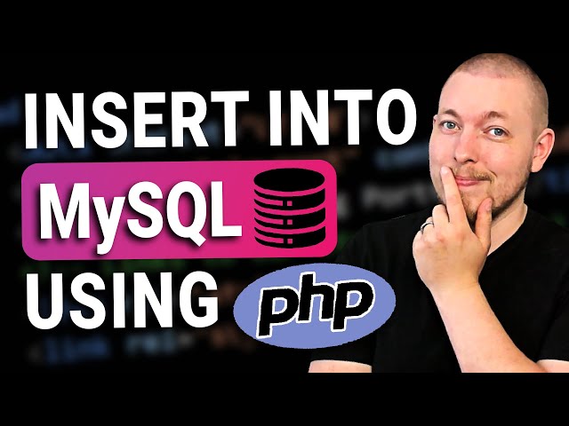 22 | INSERT INTO Database Using PHP From Your Website! | 2023 | Learn PHP Full Course for Beginners