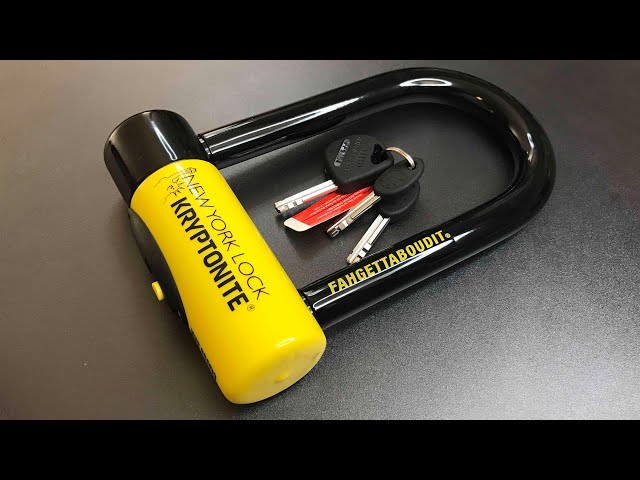 [546] Kryptonite Fahgettaboudit Bike Lock Picked and Disassembled