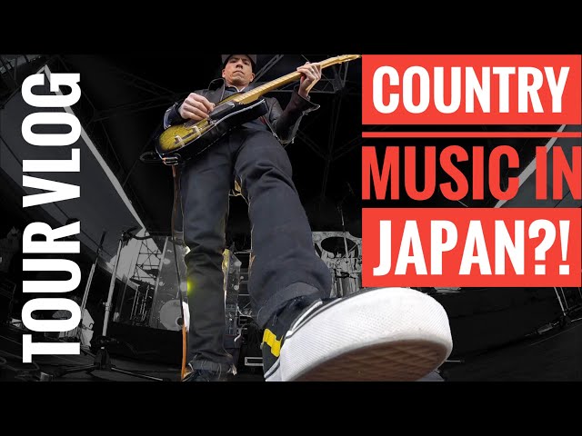 Playing Country Music in...Japan?! (PART 1/4)  | Life On The Road | Touring Musician | Travel Vlog