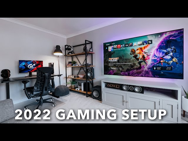 My 2022 Gaming Setup & Room Tour!