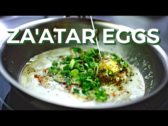 Super Tasty Za'atar Eggs (Middle Eastern Style)