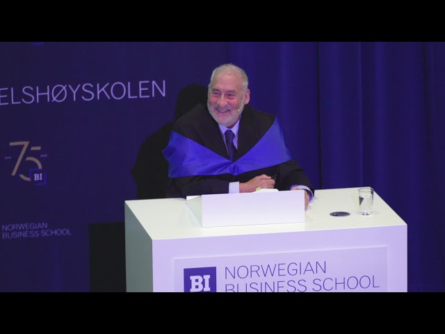 How Did China Succeed? | Joseph E. Stiglitz | BI Norwegian Business School