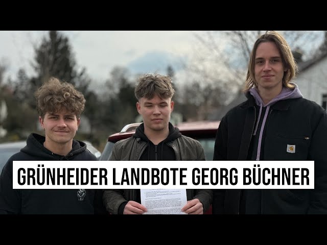 10.03.2024 TESLA-Blackout: Grünheider Landbote Georg Büchner. #ChatGPT generiert #Againsters-Protest