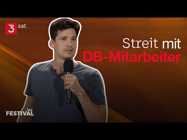 Alain Frei: Die Deutsche Bahn ist nicht immer zu spät | 3sat Festival