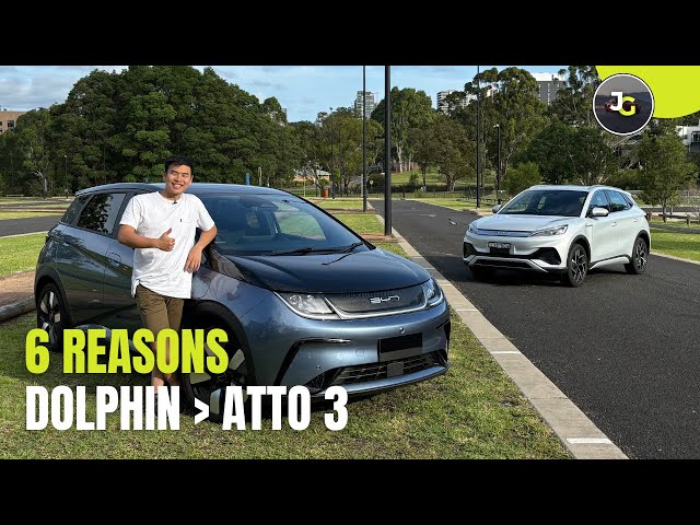 6 Reasons why the Dolphin is better than the Atto 3 | BYD