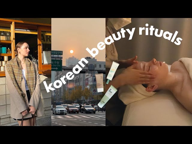Korean beauty rituals & making them a little less brutal 🙊 VLOG | Sissel
