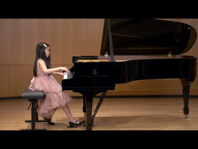 Claire Li's Semi-final Round of Kaufman Music Center 2024 International Youth Piano Competition