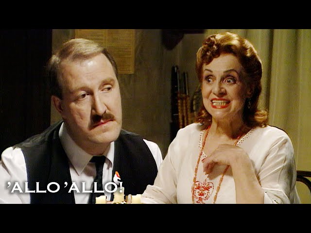 René's and Edith's Final Dinner | 'Allo 'Allo | BBC Comedy Greats
