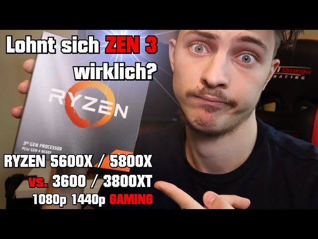 Lohnt sich Zen 3 wirklich? 🔥 RYZEN 5600 & 5800X vs. 3600 & 3800XT bei 1080p 1440p Gaming Benchmark