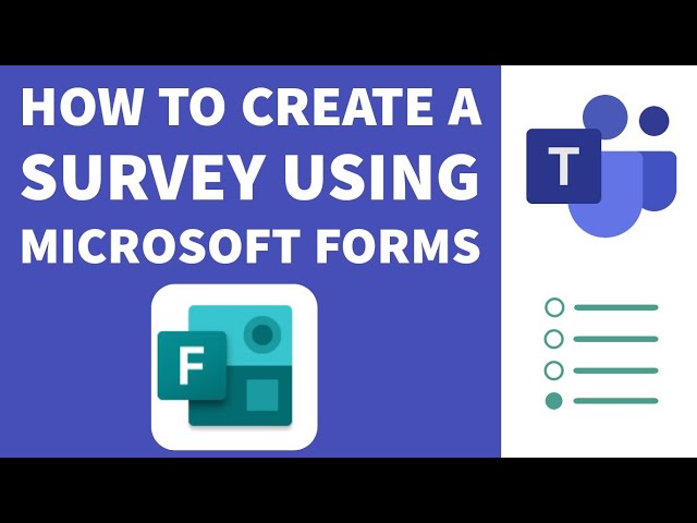 How To Create a Survey in Microsoft Teams