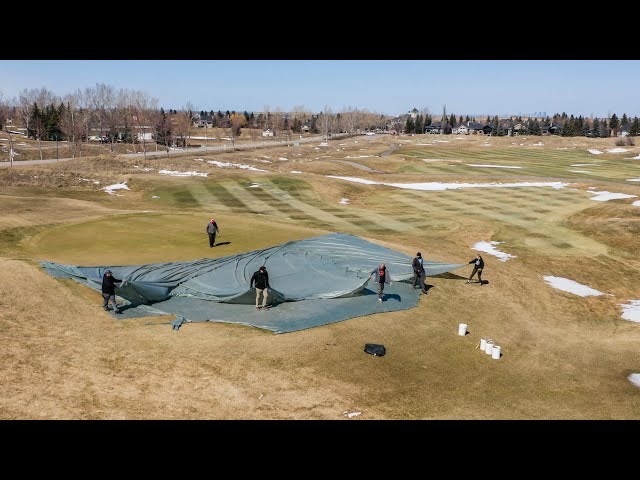 Preparing HERITAGE POINTE Golf Club for OPENING - What Goes into Opening a Golf Course