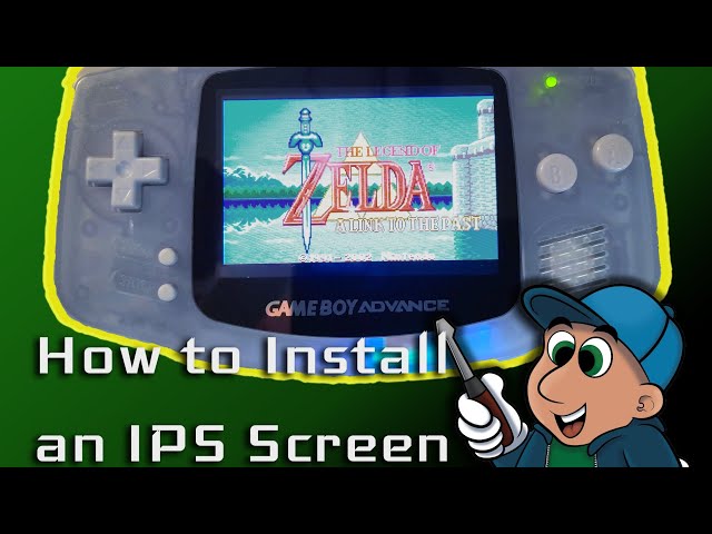 How to Install an IPS Screen in a Game Boy Advance (FunnyPlaying/HISPEEDIO)