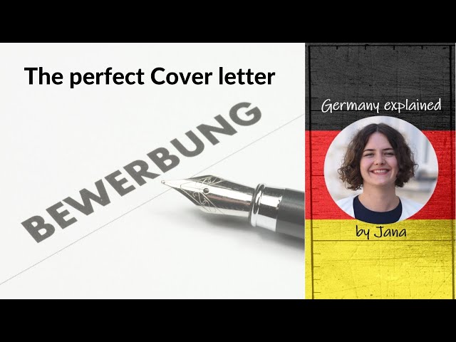 How to find jobs in Germany: The perfect cover letter #HalloGermany