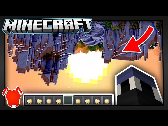 MINECRAFT...but FLIPPED UPSIDE DOWN?!