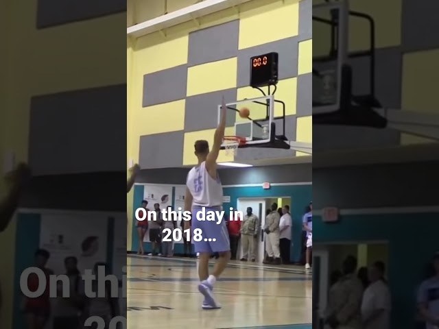 Seventh Woods Slam Dunk in the Bahamas #shorts