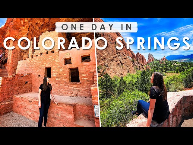 COLORADO SPRINGS ONE DAY Travel Guide | BEST Things to Do, Eat & See
