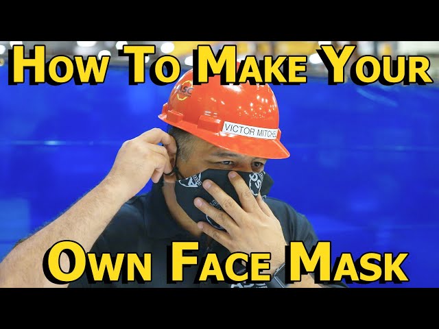 How To Make Your Own Face Mask